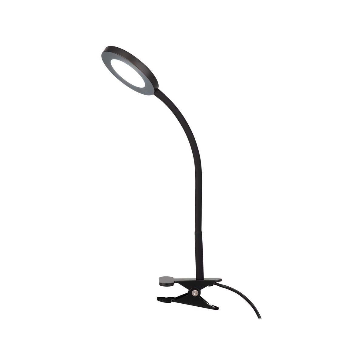 Verve Design Black Dalton Desk Clamp Lamp 6W LED ATL347BK