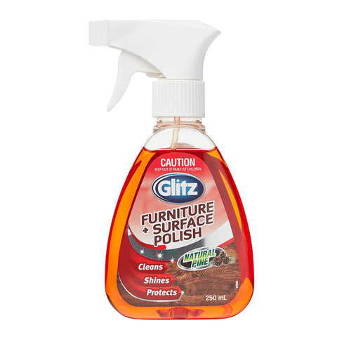 Glitz Furniture Polish with Natural Pine Oil, 250ml