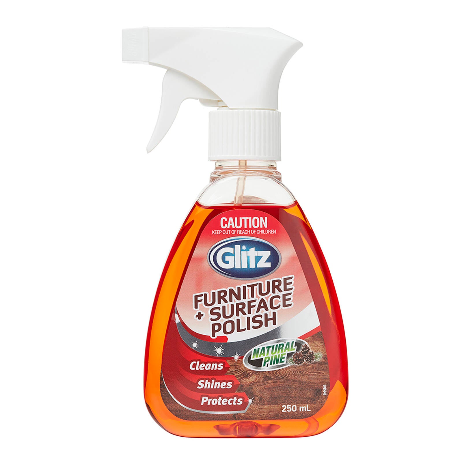 Glitz Furniture Polish with Natural Pine Oil, 250ml