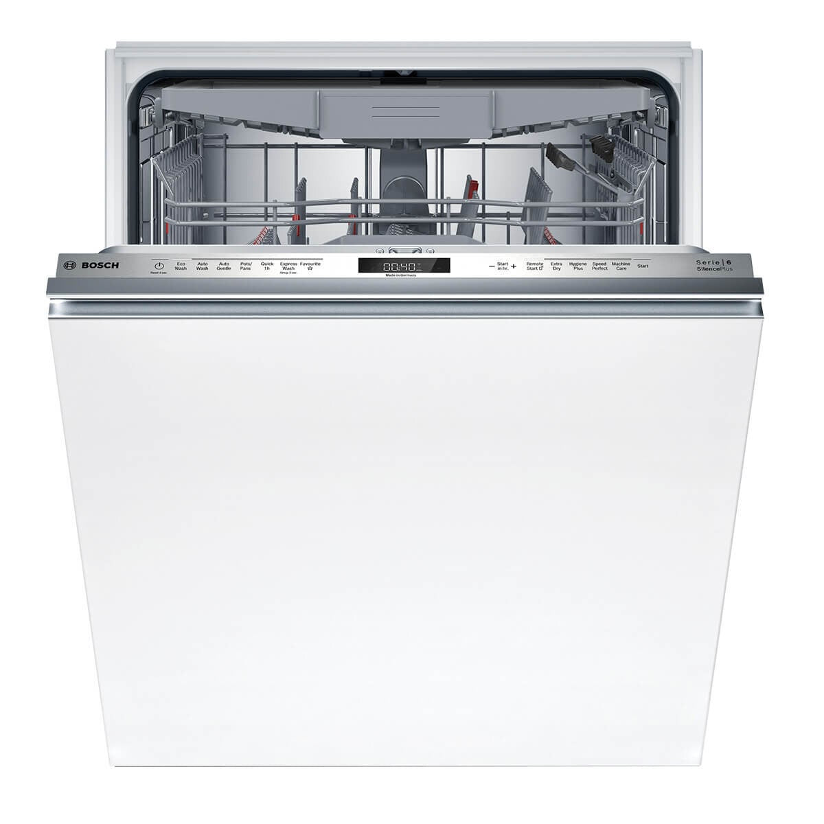 Bosch 60cm Series 6 Fully Integrated Dishwasher - 15 Place Settings, Extra Clean Zone, InfoLight - SMV6HCX03A