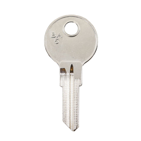 EHI BA5 Silver Blank Key 47mm Nickel Plated Brass