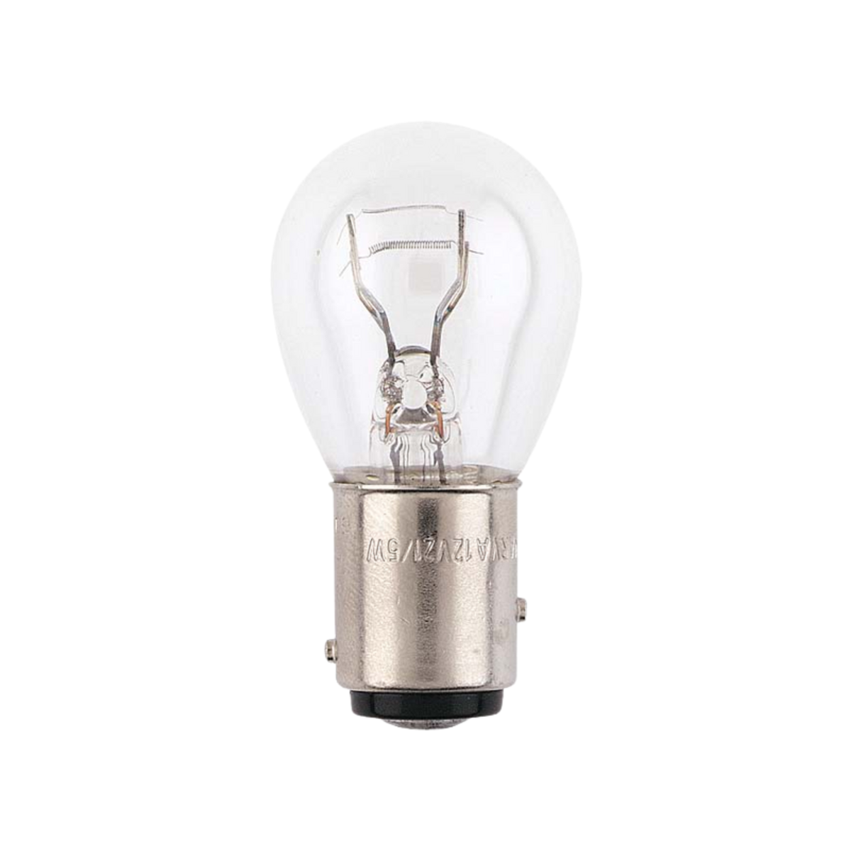 Narva 12V 21/5W BAY15d Incandescent Stop/Tail and Indicator Globe Clear Glass 2 Pack 47380BL