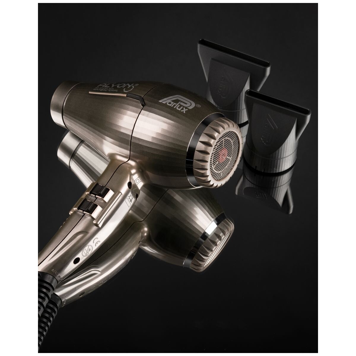 Parlux Alyon Air Ionizer Hair Dryer 2250W - Bronze - Hair Free System Filter - 150125