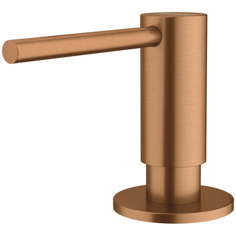 Franke Atlas Soap Dispenser - Copper Finish, 80mm High, 1 Year Warranty - SD104CP