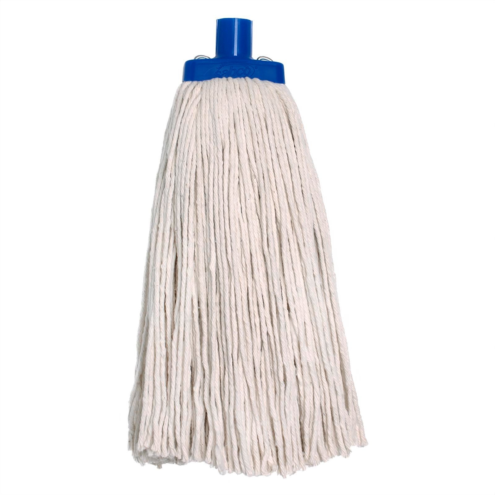 Sabco 600g Cotton Contractor Mop Head, Heavy-Duty for 25mm Handles