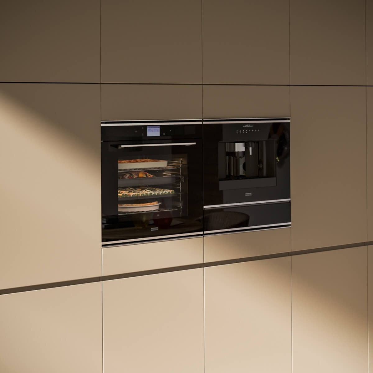 Franke 60cm steam oven - 73L, 16 functions, 1.5L water reservoir, stainless trim - FMY99HSXS