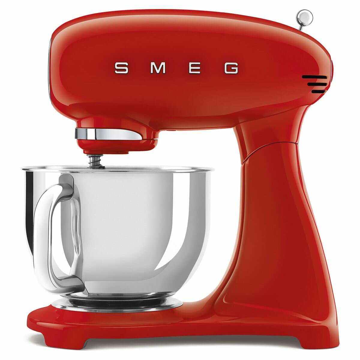 Smeg 50s retro style stand mixer 4.8L - Red finish, 800W, 10 speeds, smooth start - SMF03RDAU