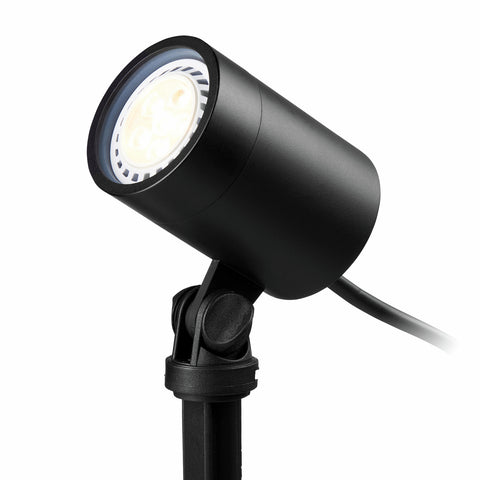 Elluminate Large Warm White Garden Spot Light - 3W 12V Adjustable Dusk to Dawn, Weather Resistant 20EL063