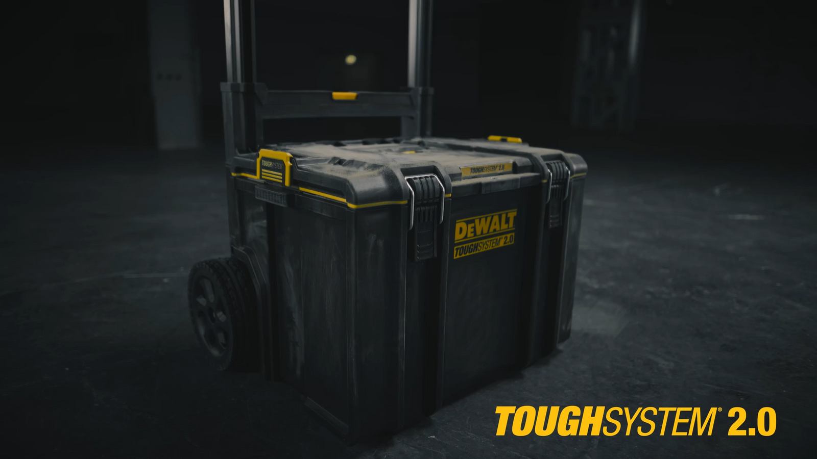 DeWALT Toughsystem 2.0 Shallow Tool Box Black DWST83293-1