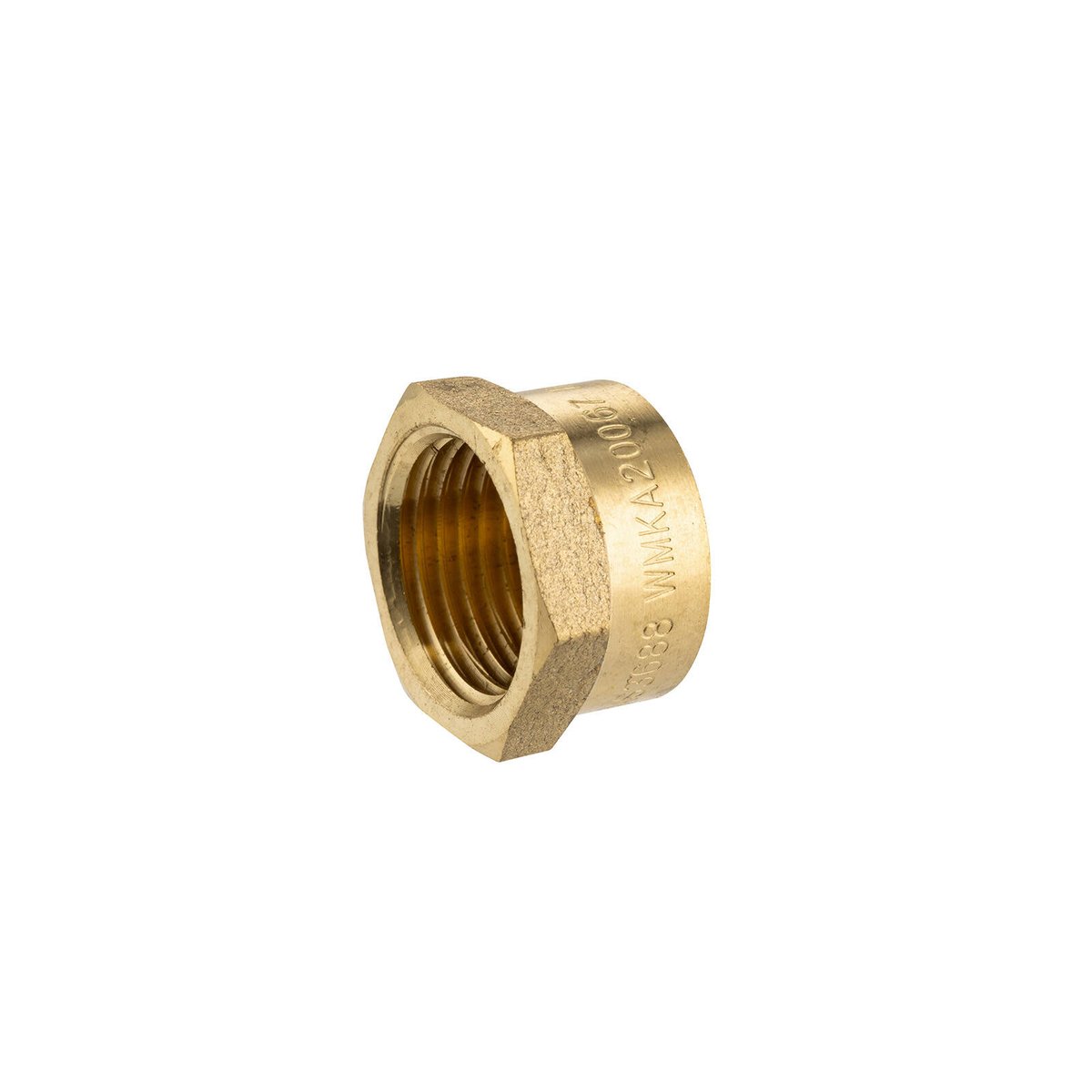 Brasshards 15mm Brass Threaded Cap - Lead-Free - WaterMark Approved - SuperSaverAU - view 1
