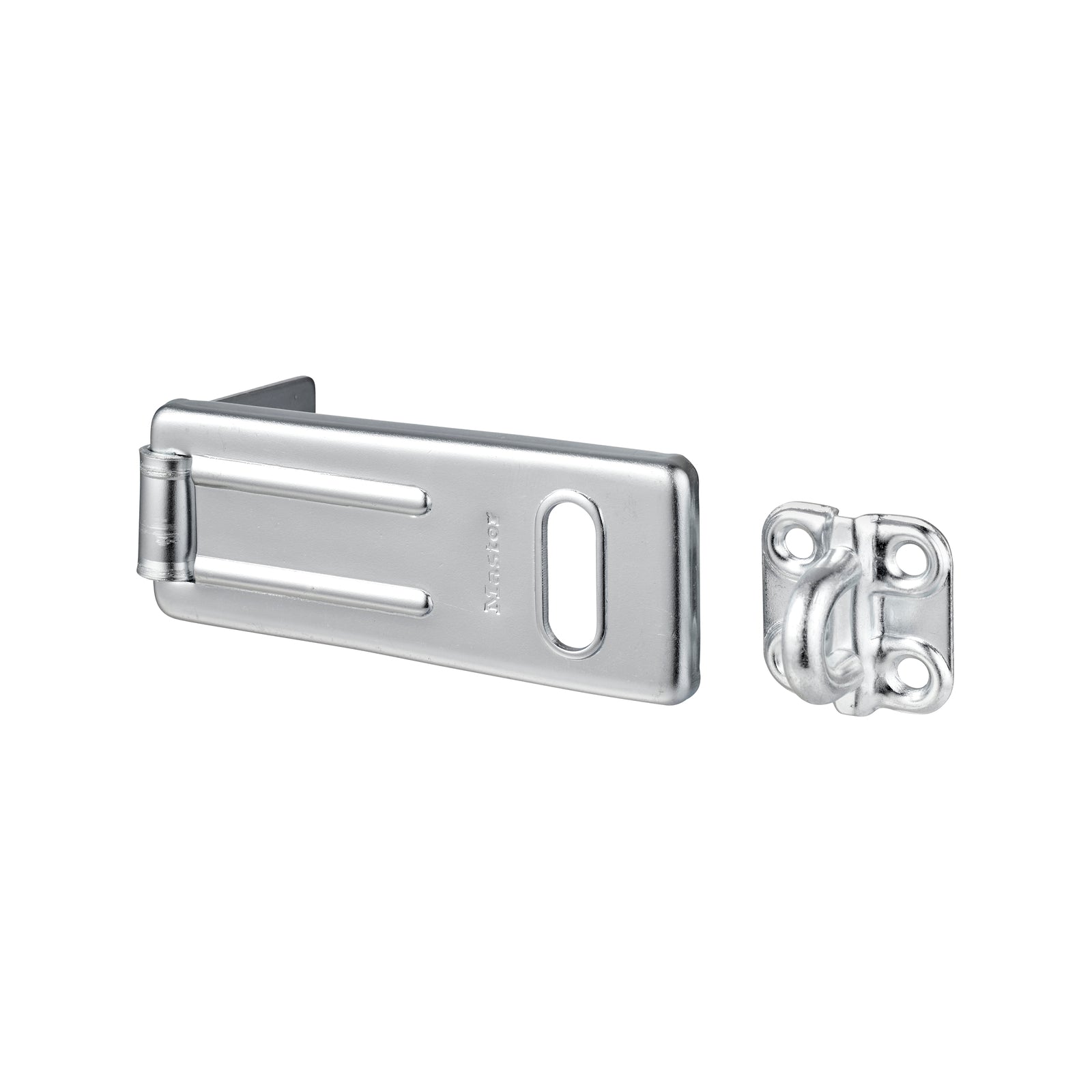 Master Lock 89mm Hard Wrought Steel Hasp and Staple