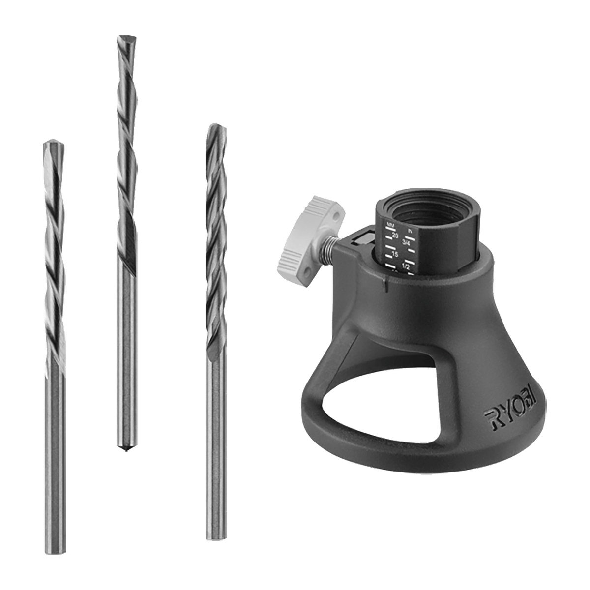 Ryobi Rotary Multi-Material Cutting Set - 4 Piece with Cutting Guide