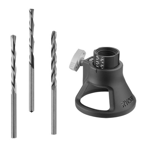 Ryobi Rotary Multi-Material Cutting Set - 4 Piece with Cutting Guide