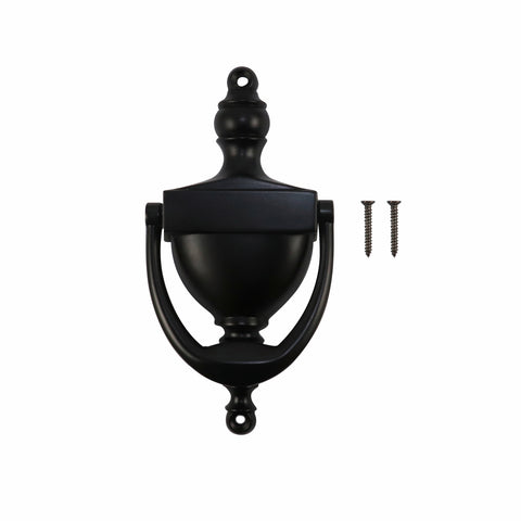 Adoored 158mm Black Steel Door Knocker