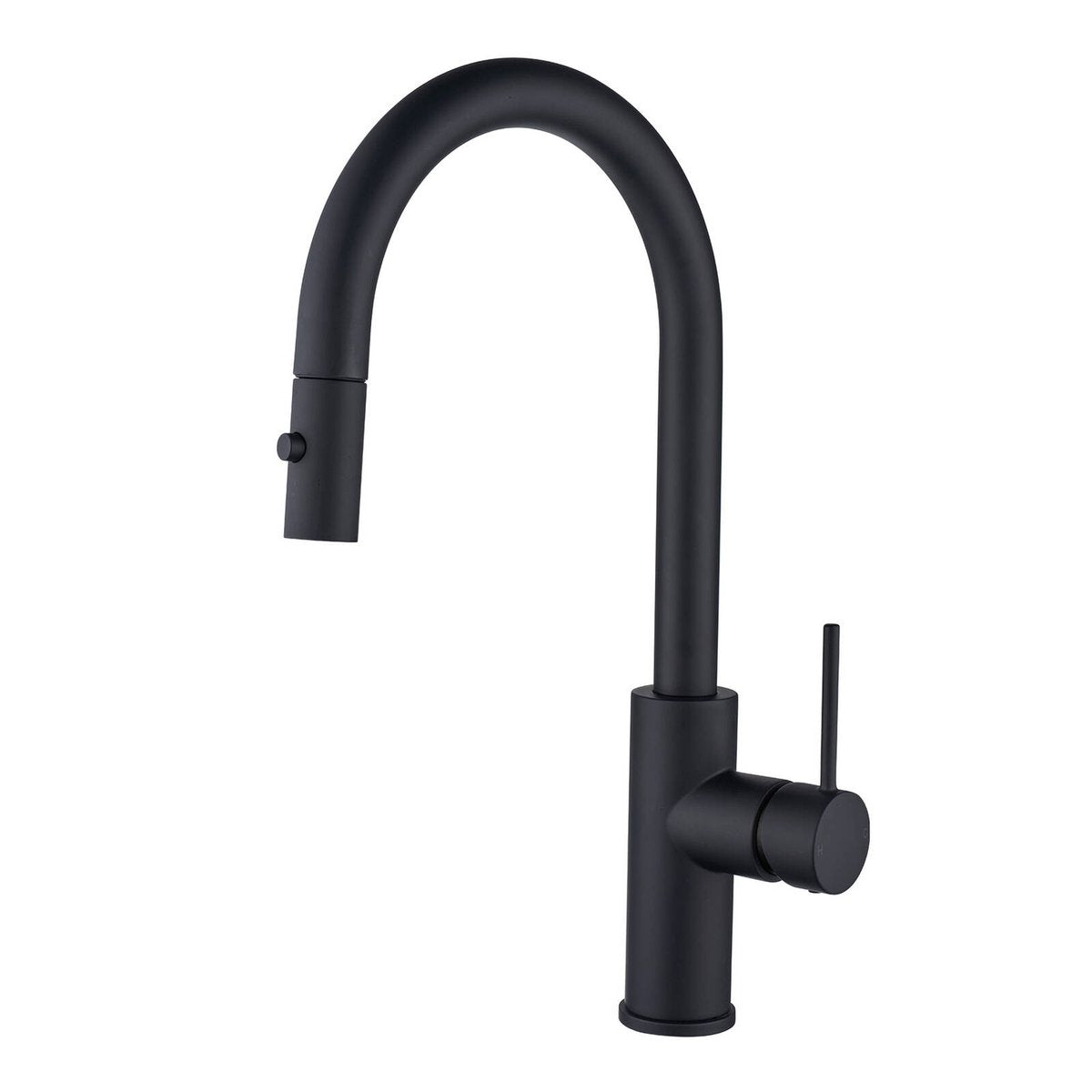 Mondella Resonance 35mm Matte Black Dual Function Pull Down Sink Mixer, Stainless Steel, 6L/min WELS 5 Star