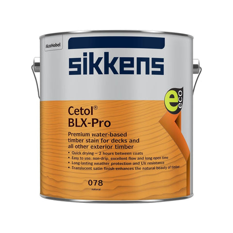 Sikkens 4L Natural Cetol Blx Pro Timber Finish - 4kg - Low Satin - UV Protection - SuperSaverAU - view 1