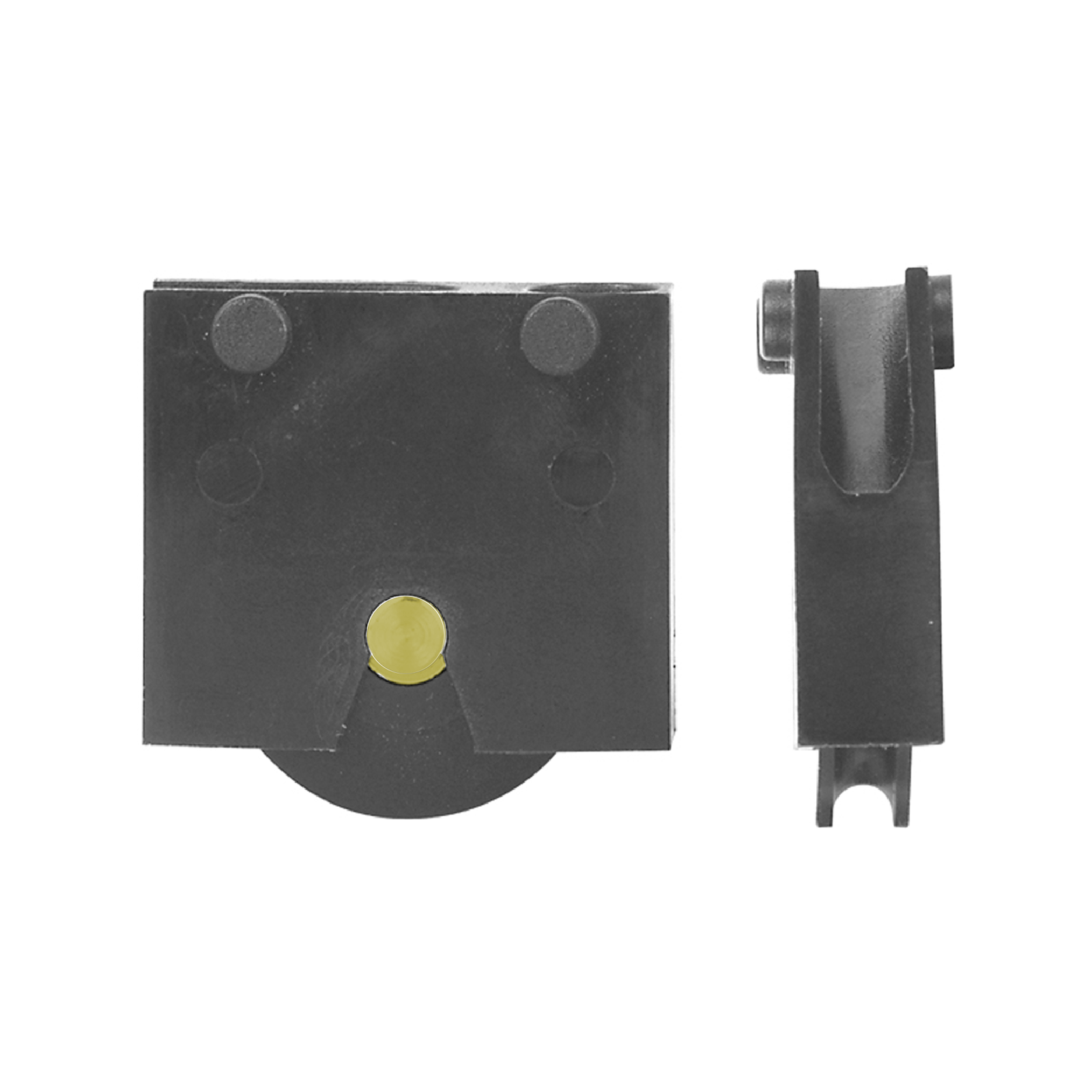 Rolltrak Adjustable Narrow Body Plastic Cassette & Nylon Roller, Security Screen Door