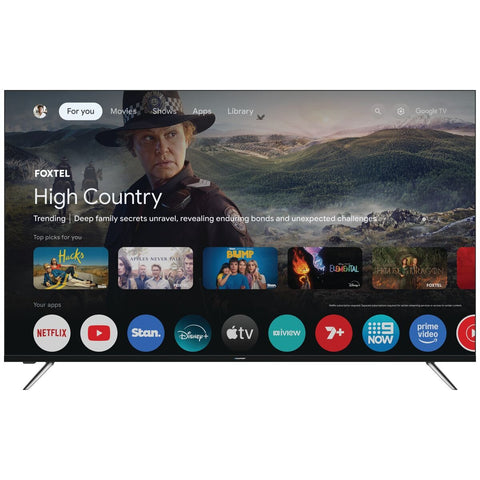 Blaupunkt 55 Inch 4K Mini LED Google TV - Dolby Vision, Dolby Atmos, Local Dimming - BP550USG60100