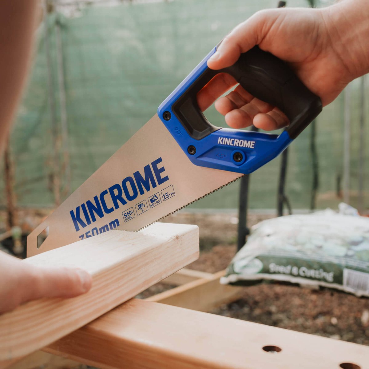 Kincrome 350mm Handsaw SK5 Steel 15 TPI