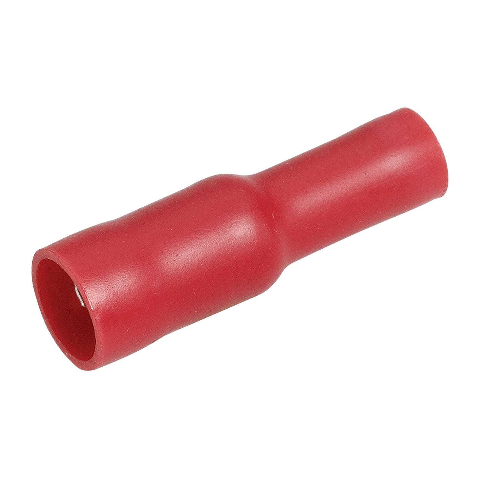 Narva 2.5-4mm Red Insulated Flared Vinyl Female Bullet Terminal - 12 Pack