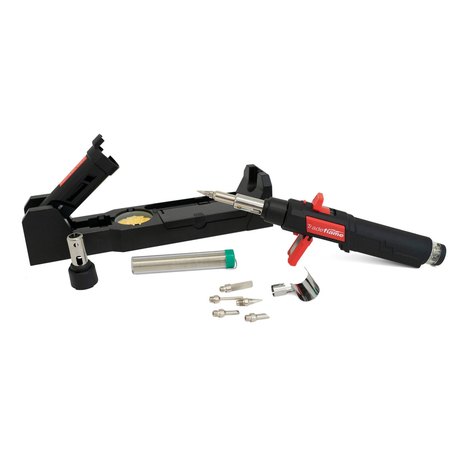 Tradeflame Butane Soldering Iron Torch Kit Gas with Solder