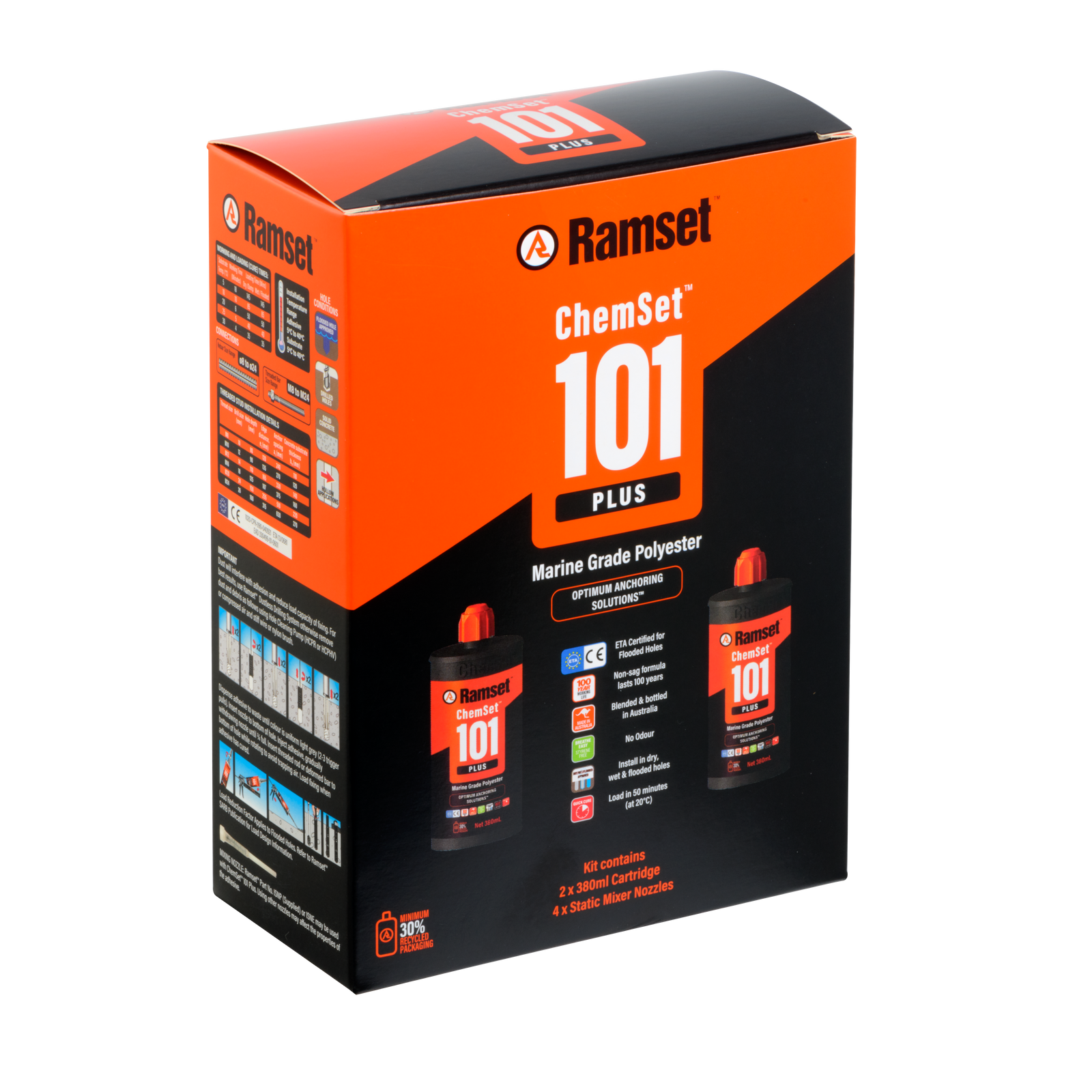 Ramset ChemSet 101 Polyester Chemical Anchoring Injection Kit