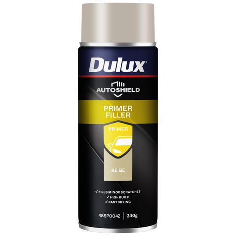 Dulux Autoshield 340g Beige Acrylic Primer Filler Spray Paint
