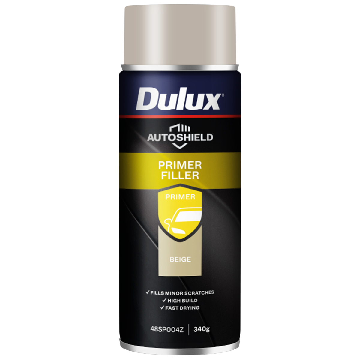Dulux Autoshield 340g Beige Acrylic Primer Filler Spray Paint