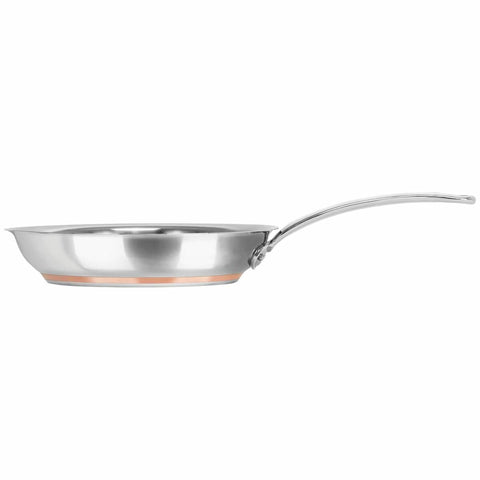Chasseur Le Cuivre 28cm Fry Pan - 5-Layer Copper Core, Induction and Oven Safe, Stainless Steel - 19876