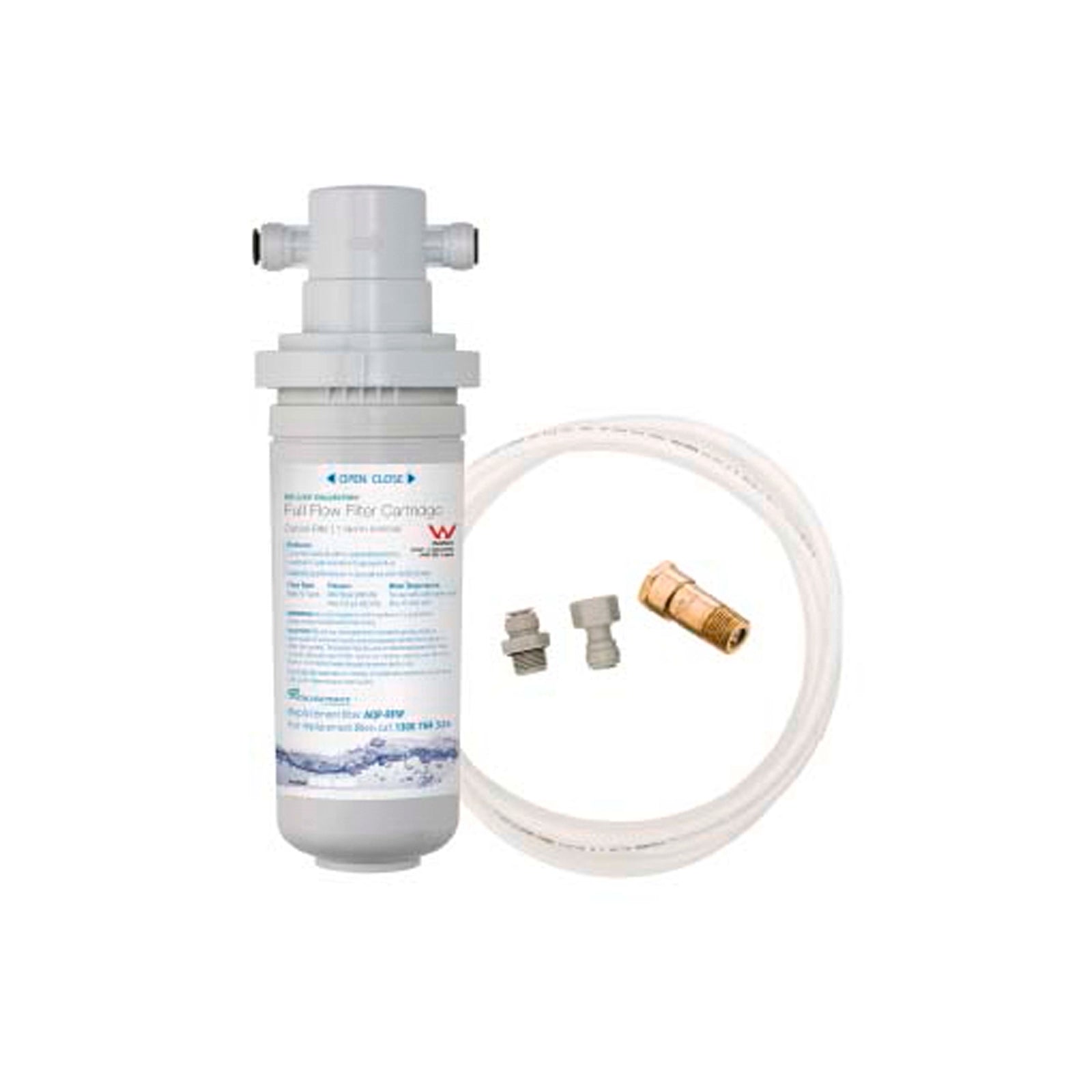 Aquaport Full Flow Under Sink Water Filter Kit, 10,000L, White