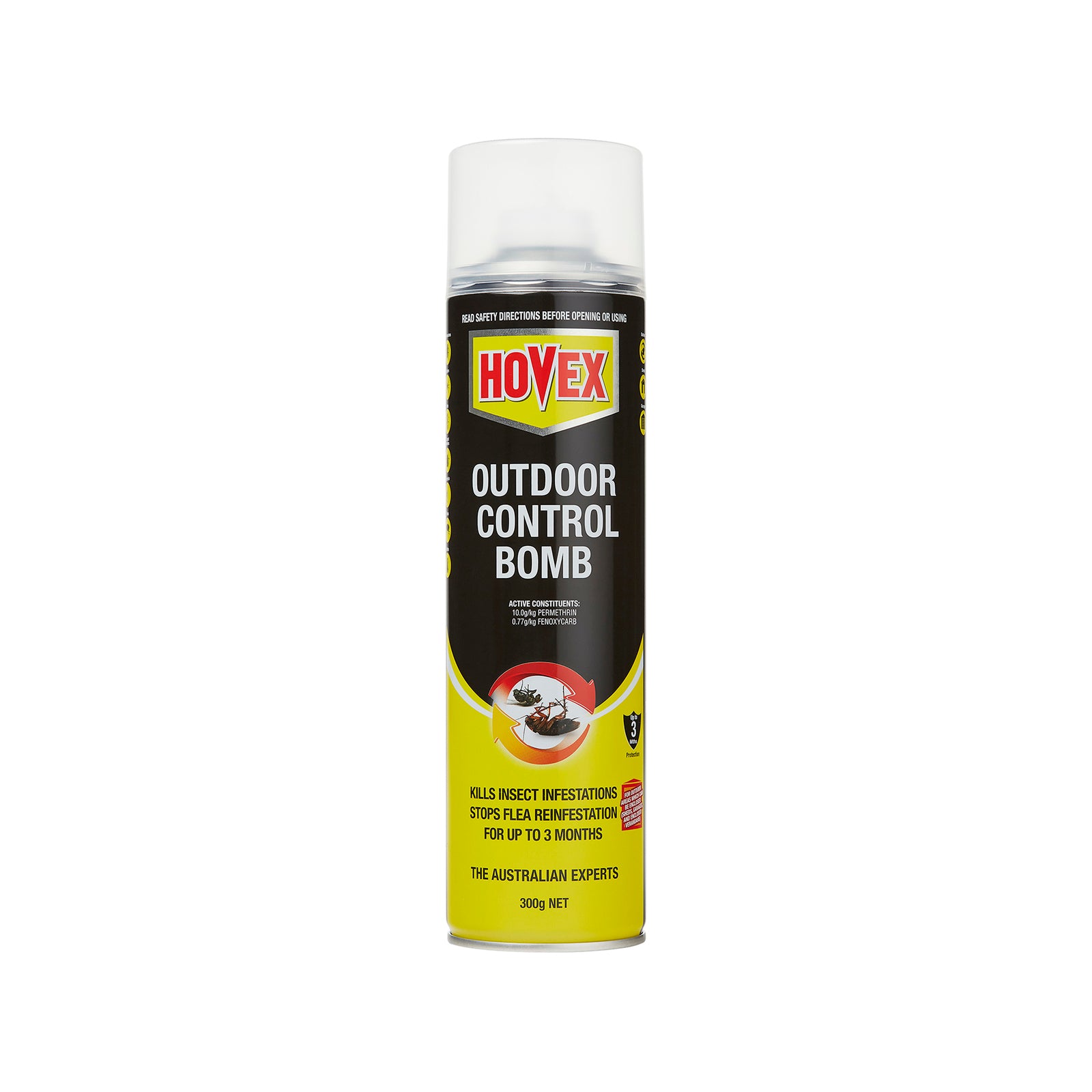Hovex Outdoor Control Bomb 300g Aerosol - Crawling & Flying Insects