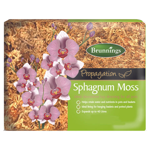 Brunnings Sphagnum Moss Propagation Block 40L