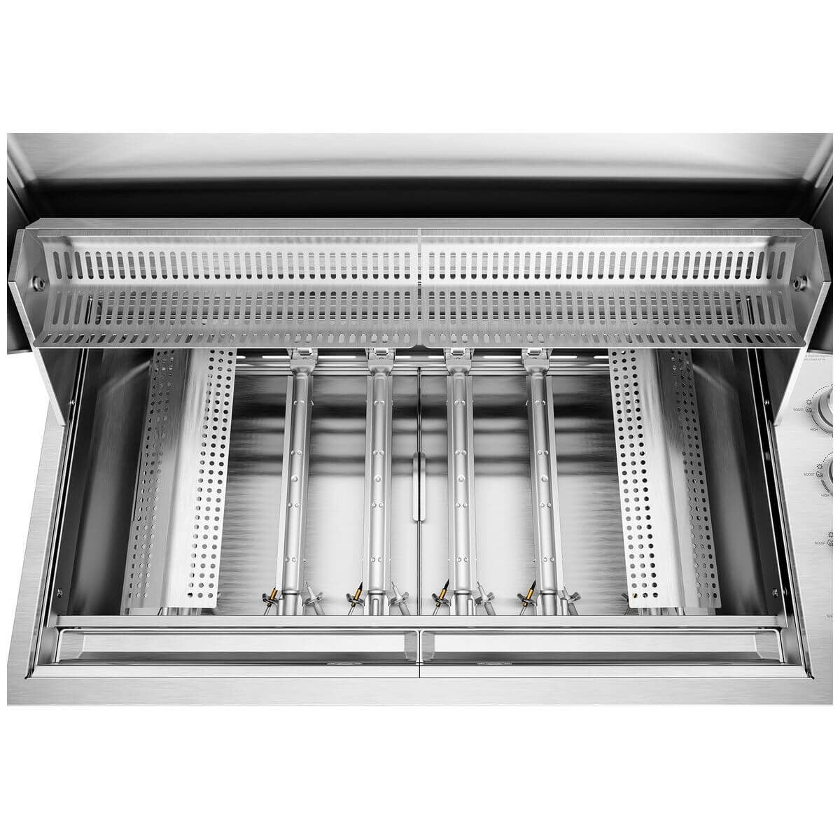 Beefeater ProLine 6 Burner Built-In Gas BBQ with Hood - 316 Marine Grade Stainless Steel - BSH158SB