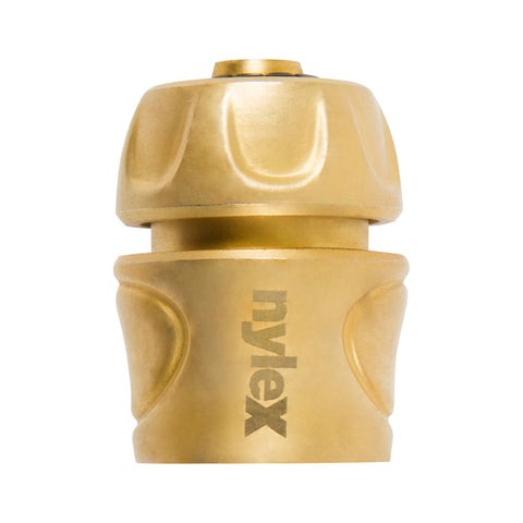 Nylex 12mm Brass Hose Connector Fittings, Outdoor