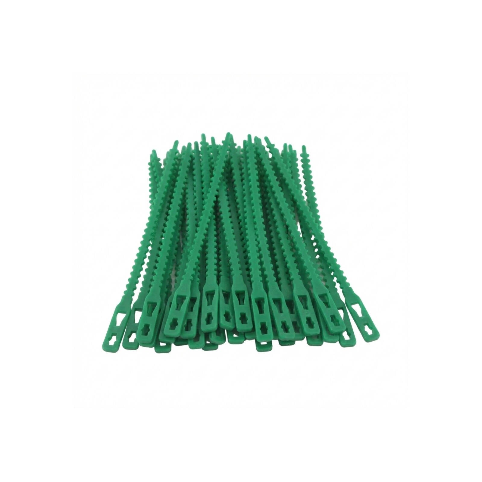 Jack Adjustable Plant Ties 120mm Green - 50 Pack