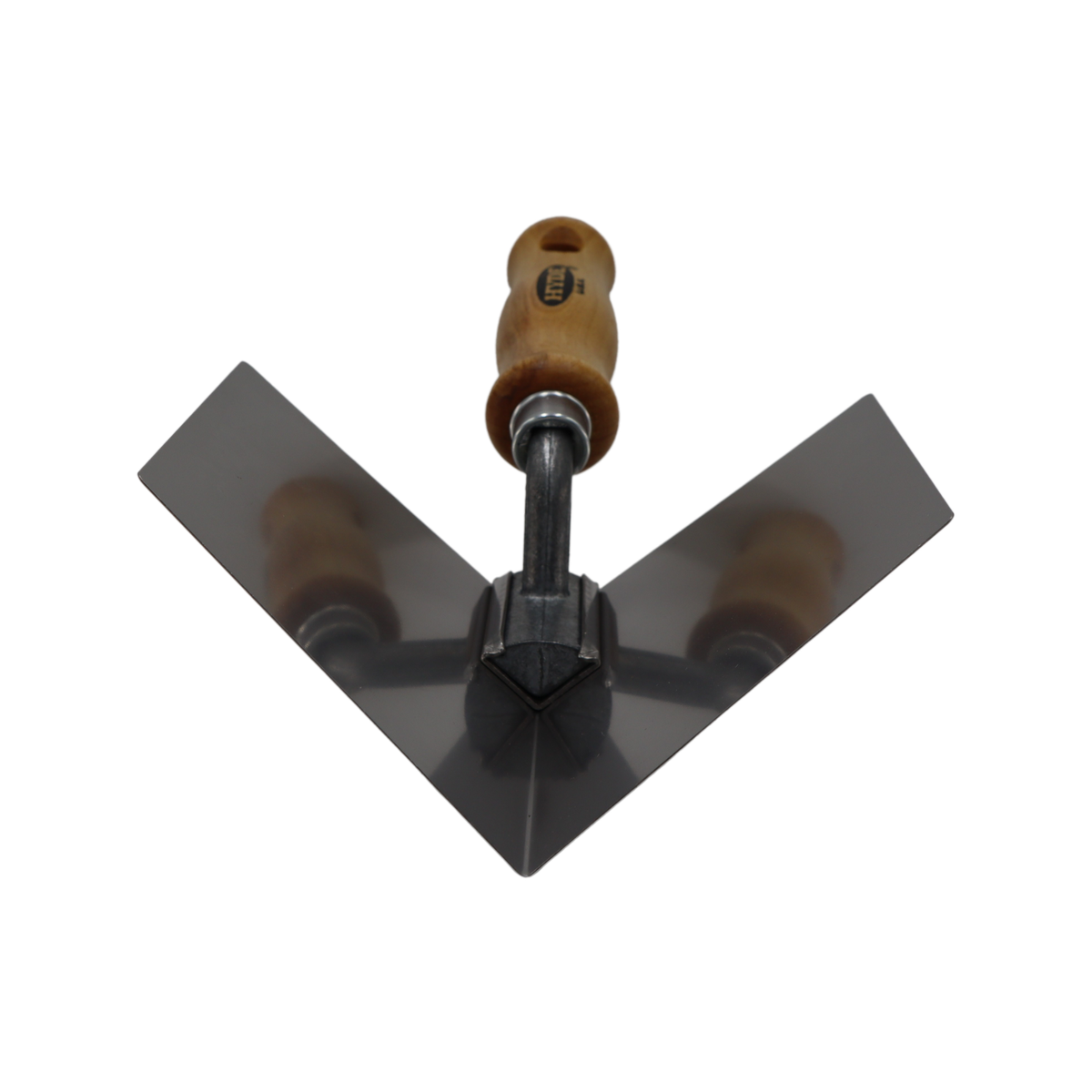 Hyde Plasterboard Inside Corner Tool Stainless Steel Blades Hardwood Handle