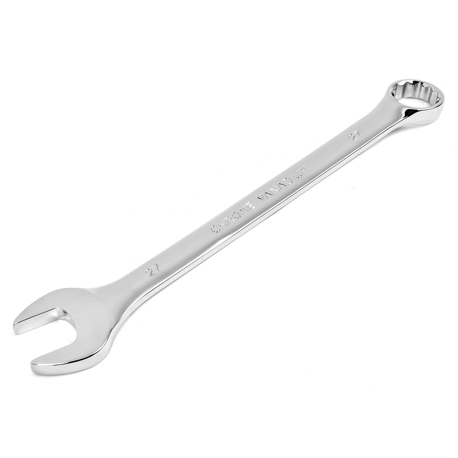 Trojan 27mm Combination Spanner, Chrome Vanadium 12 Point Ring End