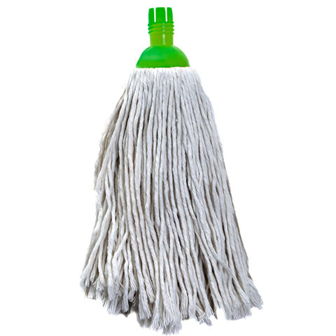 Sabco Antibacterial Self-Wringing Cotton Mop Refill 101mm, Twisted Fibres