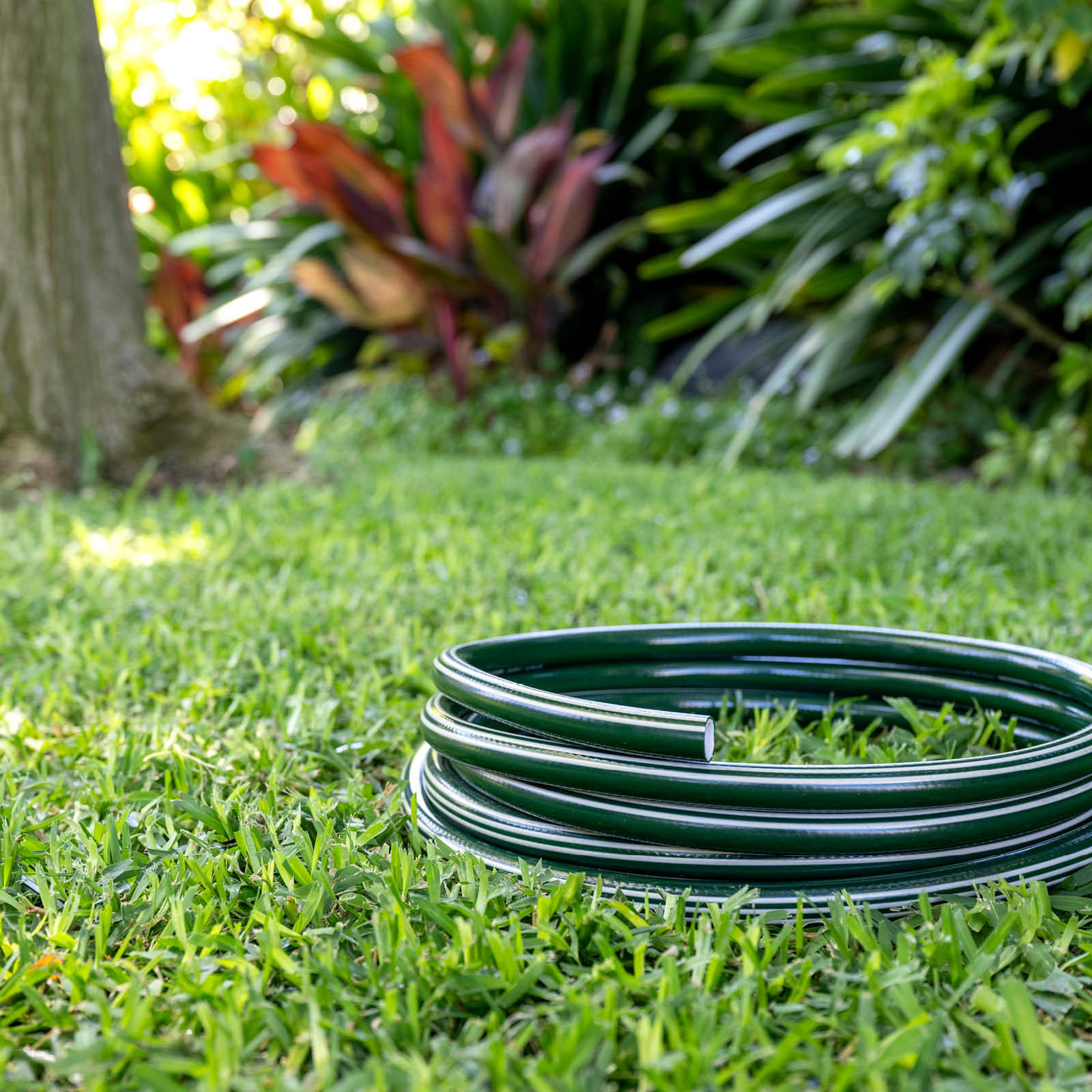 Pope 12mm x 5m Green PVC Legacy Unfitted Garden Hose UV Resistant 1200kPa