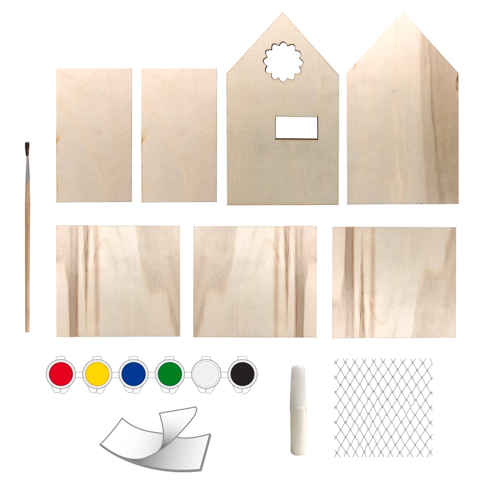 Boyle Plywood Bird House DIY Crafty Kit Construction Project