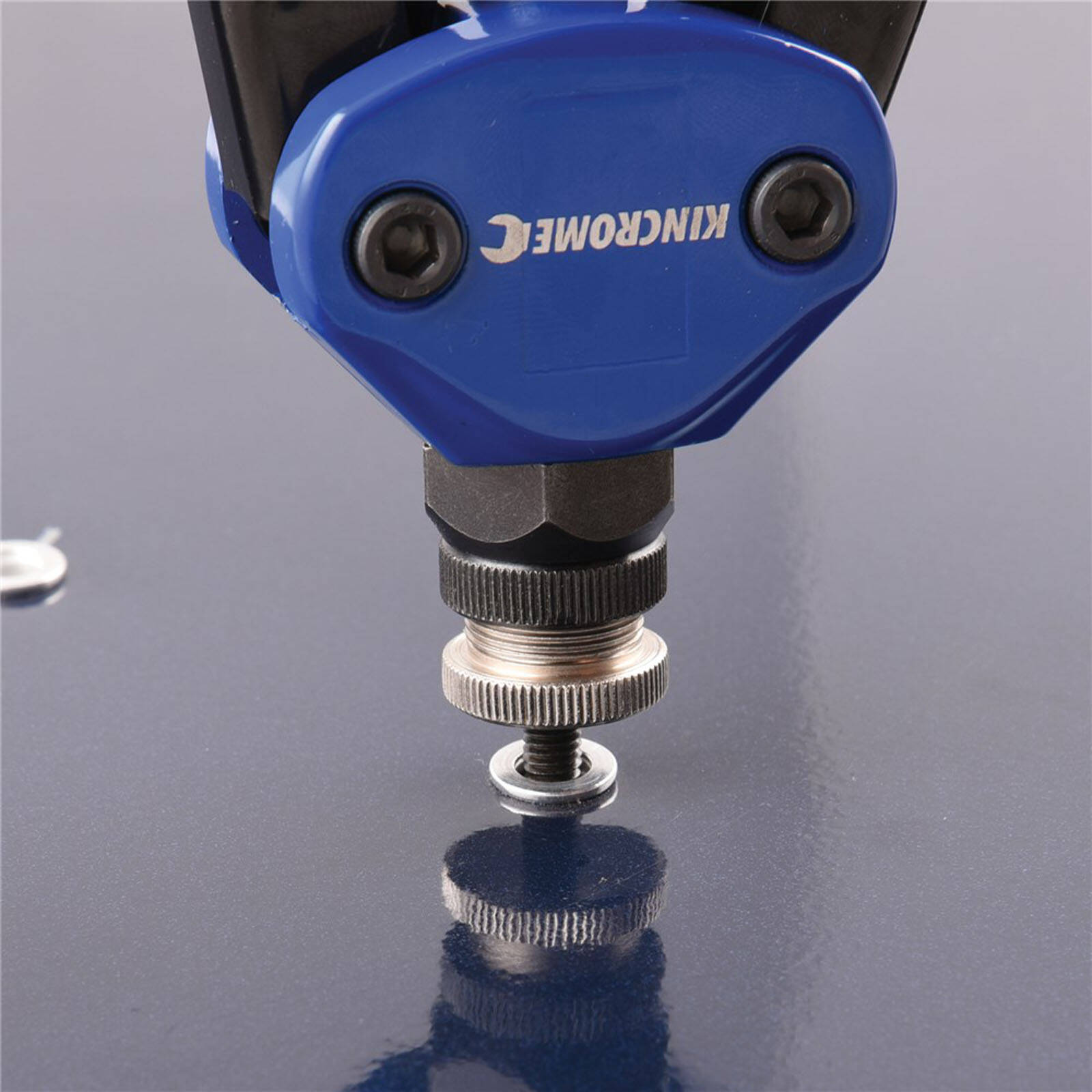 Kincrome 68 Piece Twin Handle Nut Riveter Kit K4900, Zinc-Coated Steel, Rivets Included