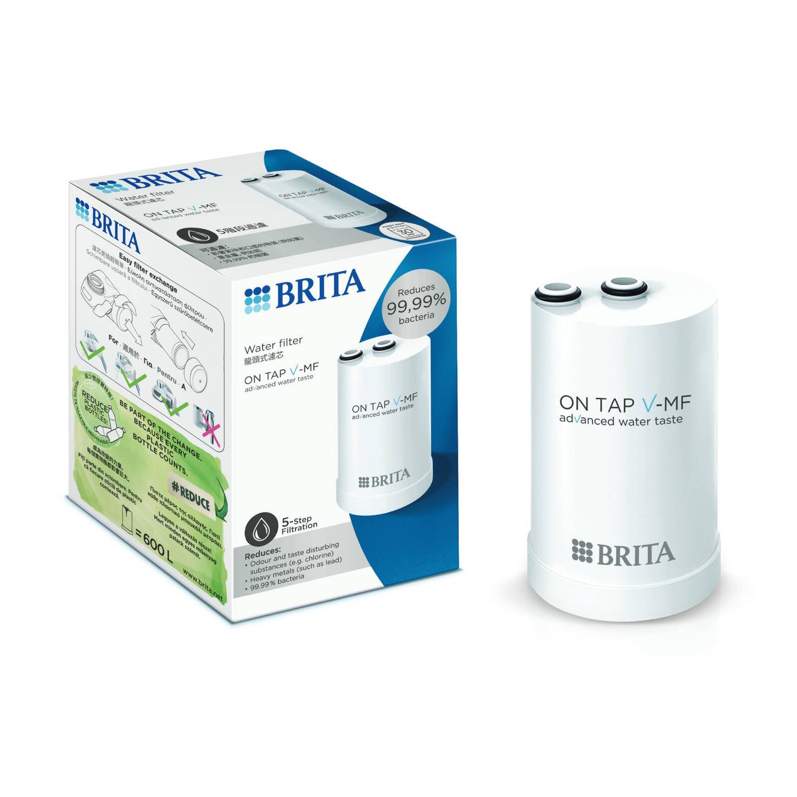 BRITA On Tap Pro V-MF Water Filter Refill - 1 Pack