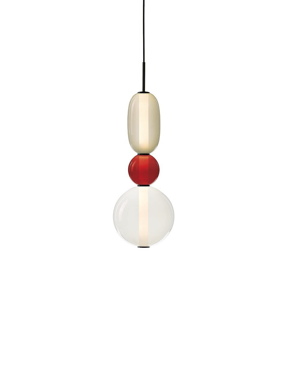 Bomma Pebbles Small Pendant Light - 790mm Tall - Designed by Boris Klimek - 8595610916435