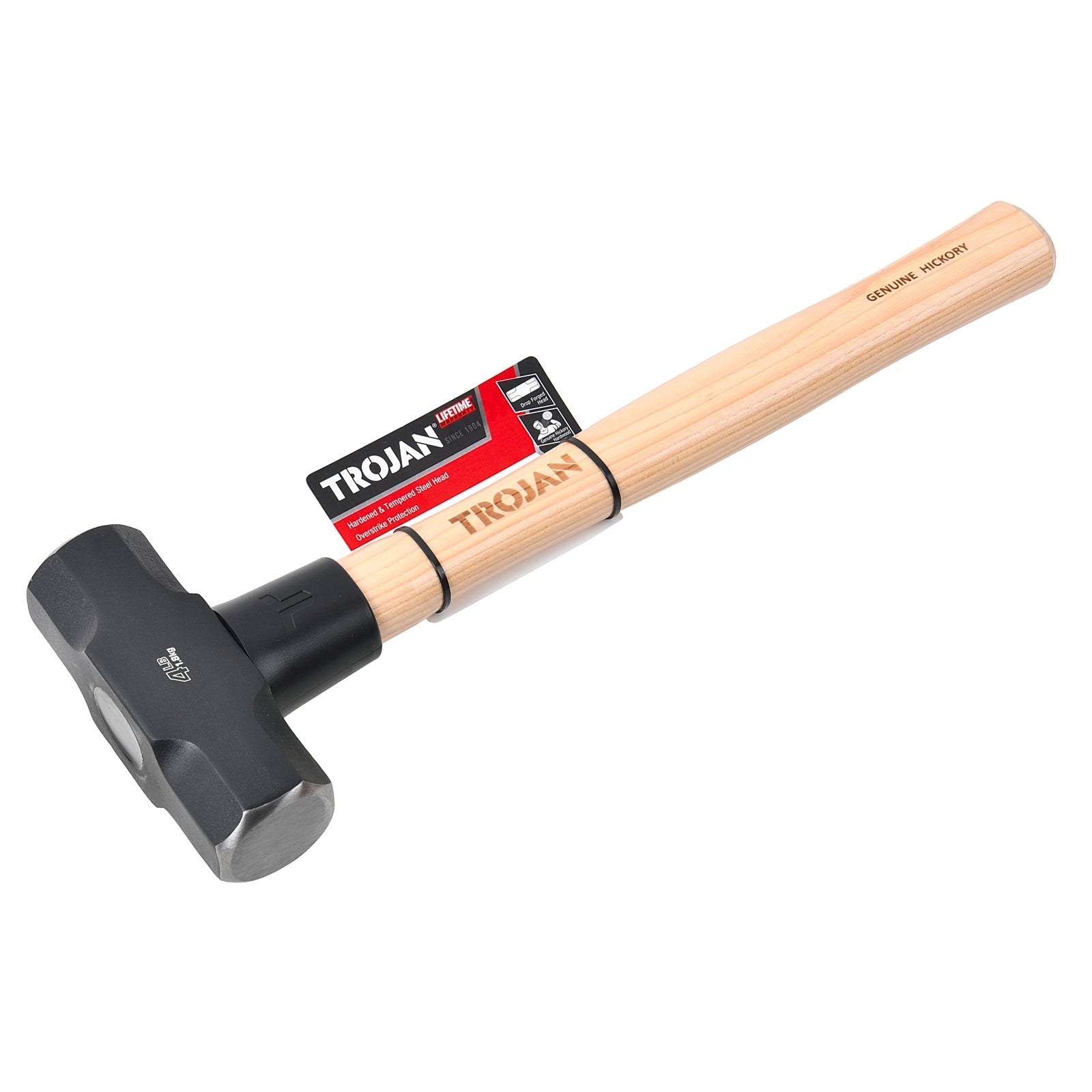 Trojan 4lb 1.8kg Timber Handle Sledge Hammer