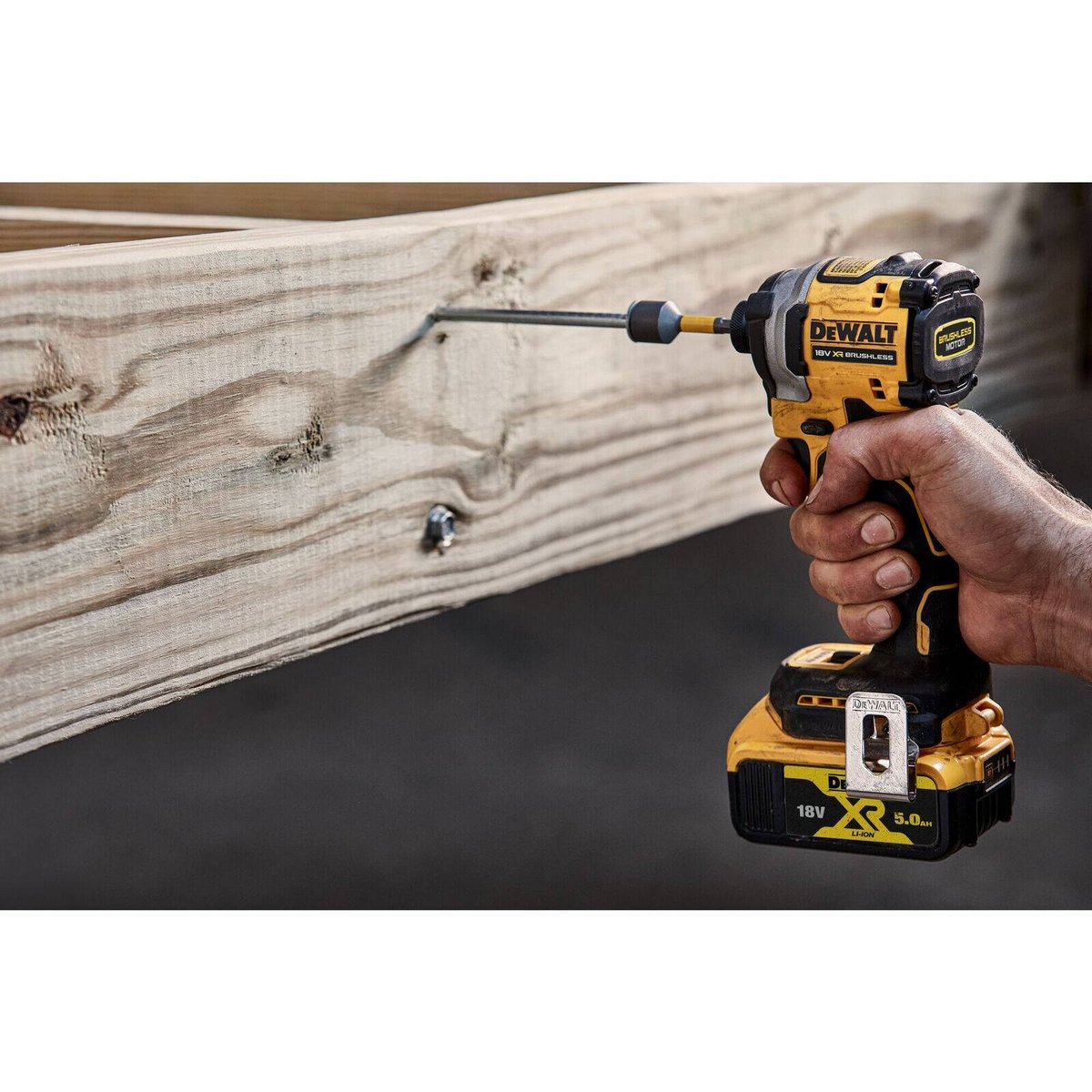 Dewalt 18V XR Li-Ion Cordless Brushless 3 Speed Compact Impact Driver - SuperSaverAU - view 4