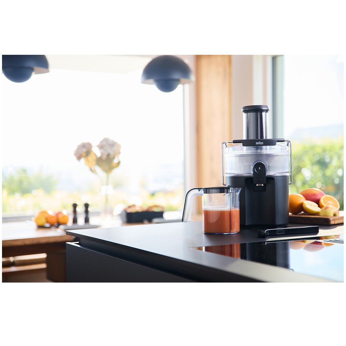 Braun MultiJuice5 Spin Juicer 800W - FastXtract, ColdXtract, 75mm Chute, 1.5L Pulp Bin - SJ5000