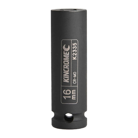Kincrome 16mm Deep Impact Socket 1/2 Drive Cr-Mo Rust Resistant - SuperSaverAU - view 1