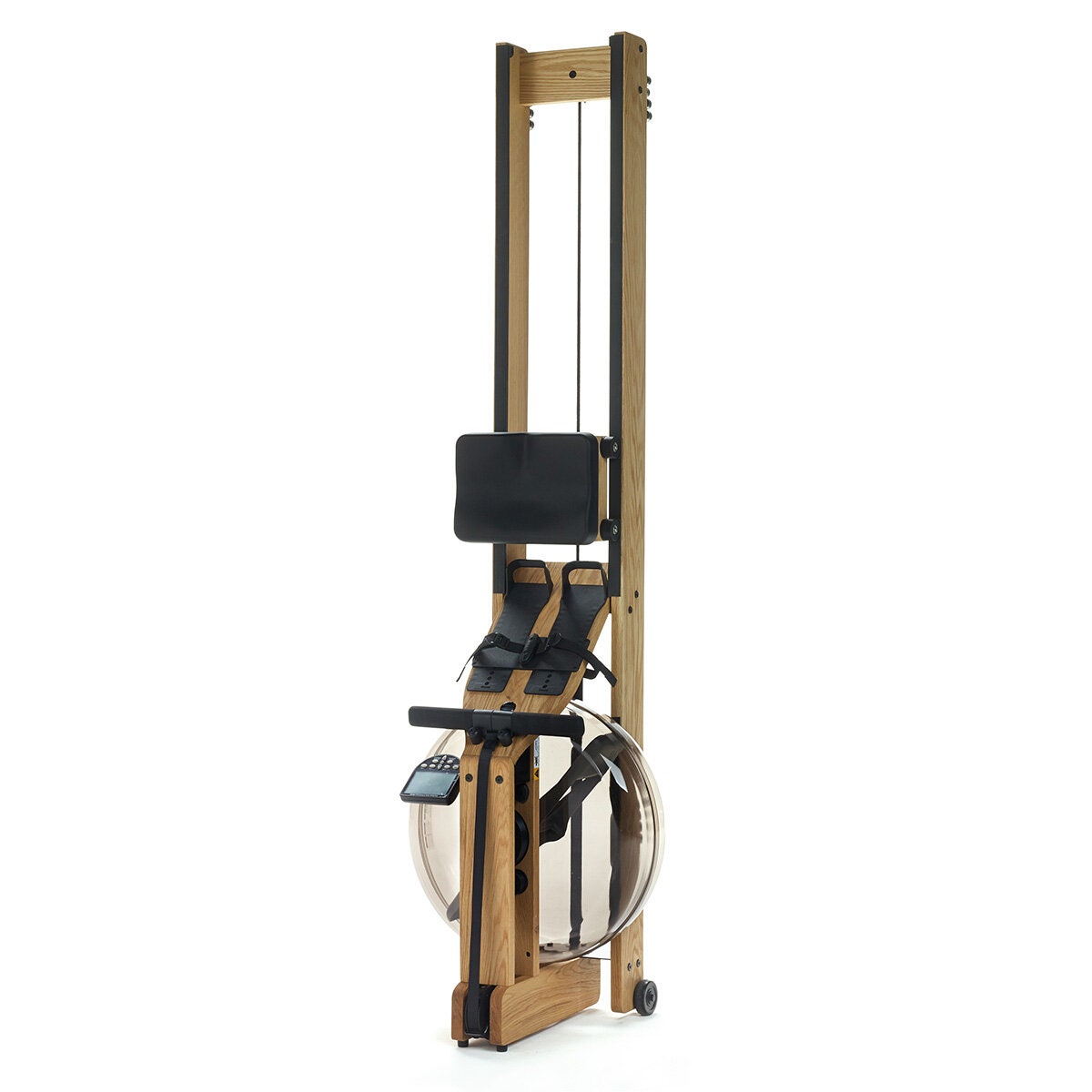 Waterrower oak rowing machine - S4 Performance Monitor - Appalachian hardwood - battery powered - WR-230