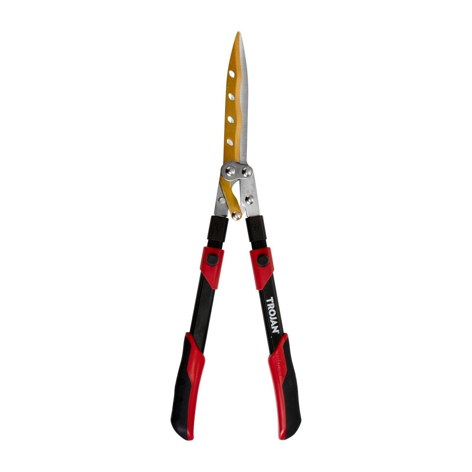 Trojan Compound Telescopic Wavy Hedge Shears 700mm