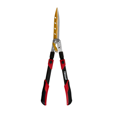 Trojan Compound Telescopic Wavy Hedge Shears 700mm